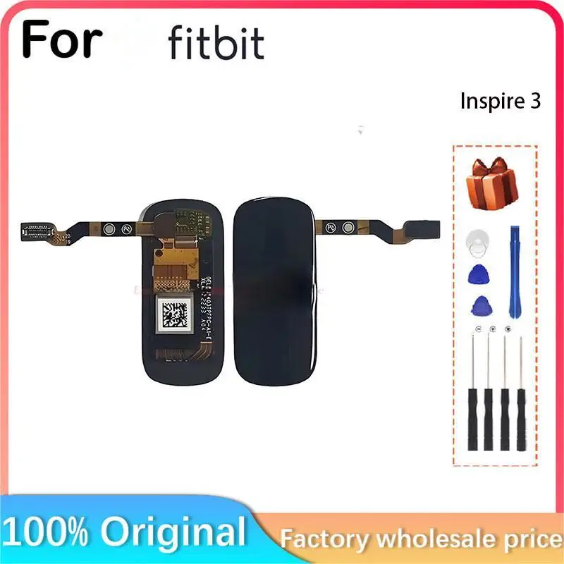 For Fitbit Inspire 3 Smartband LCD Display Touch Screen Repair Replacement Parts for Fitbit Inspire 3 LCD Display
