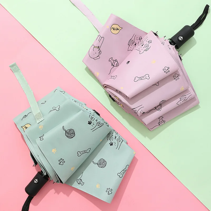 

Зонт от солнца для кошек, собак, попугаев, милых домашних животных, зонтики, УФ-солнцезащитный крем, складной зонт, портативные инструменты для путешествий на открытом воздухе