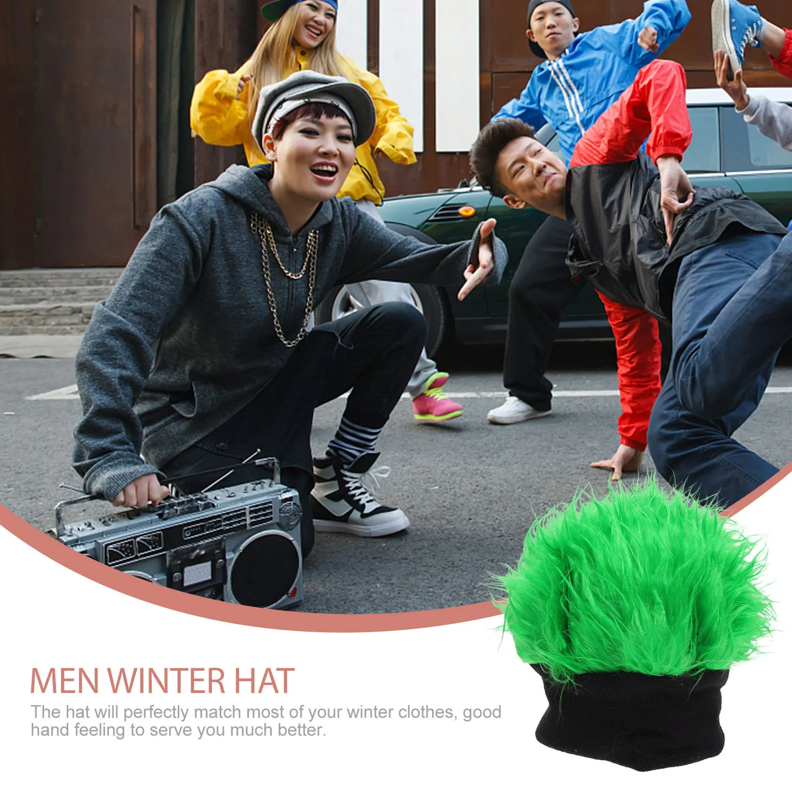 

Winter Warm Knit Hat Men Women Comfortable Thick Knitted Casual Outdoor Fashion Unisex Cold Weather Protector Soft Hat