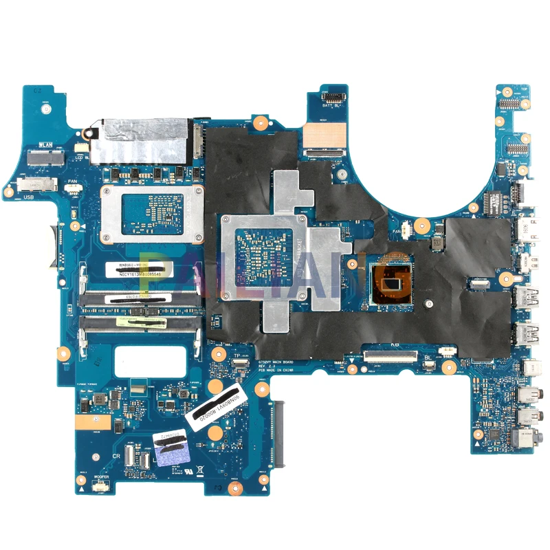 Imagem -06 - Laptop Mainboard para Asus Notebook Motherboard Teste Completo I76700hq Gtx970m Gtx965m Rev:2.3 Rev.2.0 60nb09y0 G752vy