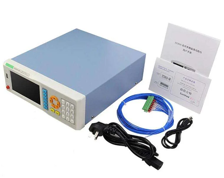 East Tester ET 3916-64 Multi-Channel Temperature Controller TFT Display IP67 Rated USB Communication High Precision 0.05%FS OEM