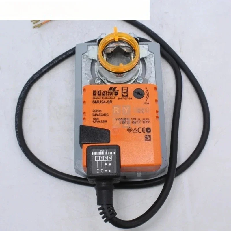 

Electric air valve actuator SMU24-SR analog proportional control driver inlet