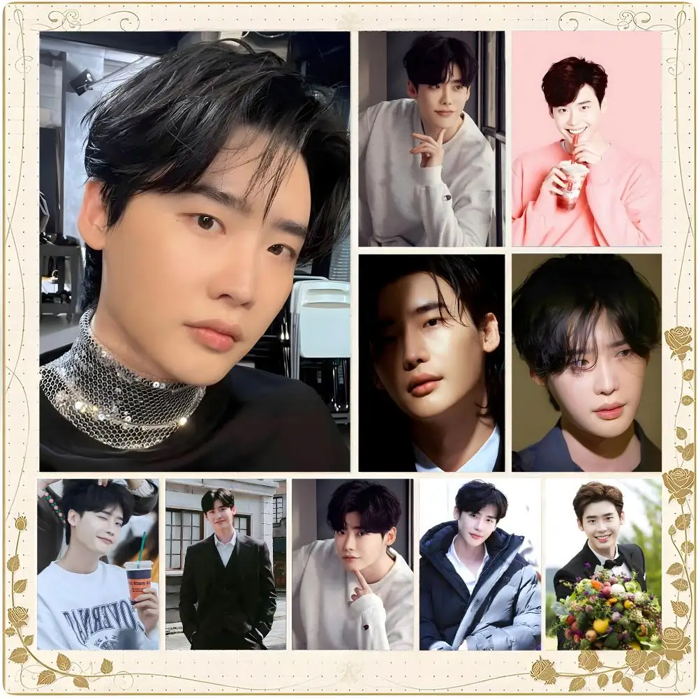 Actor Melodrama Lead Lee Jong Suk Poster Framed Wall Art Painting for Living Room Interior Decor and Gift Options