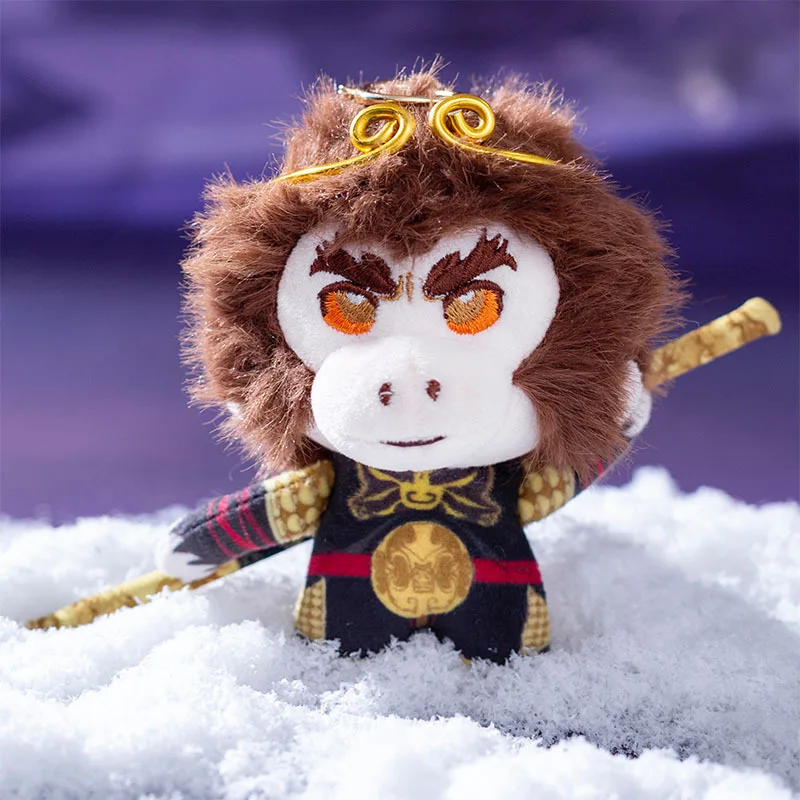 Hot Game Black Myth: Wukong Fantasy figurine The endred One peluche Doll portachiavi ciondolo Monkey King Brithday regalo per amico