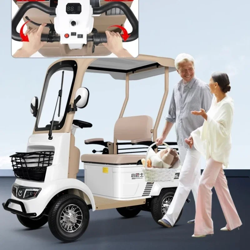 

Elderly scooter battery car