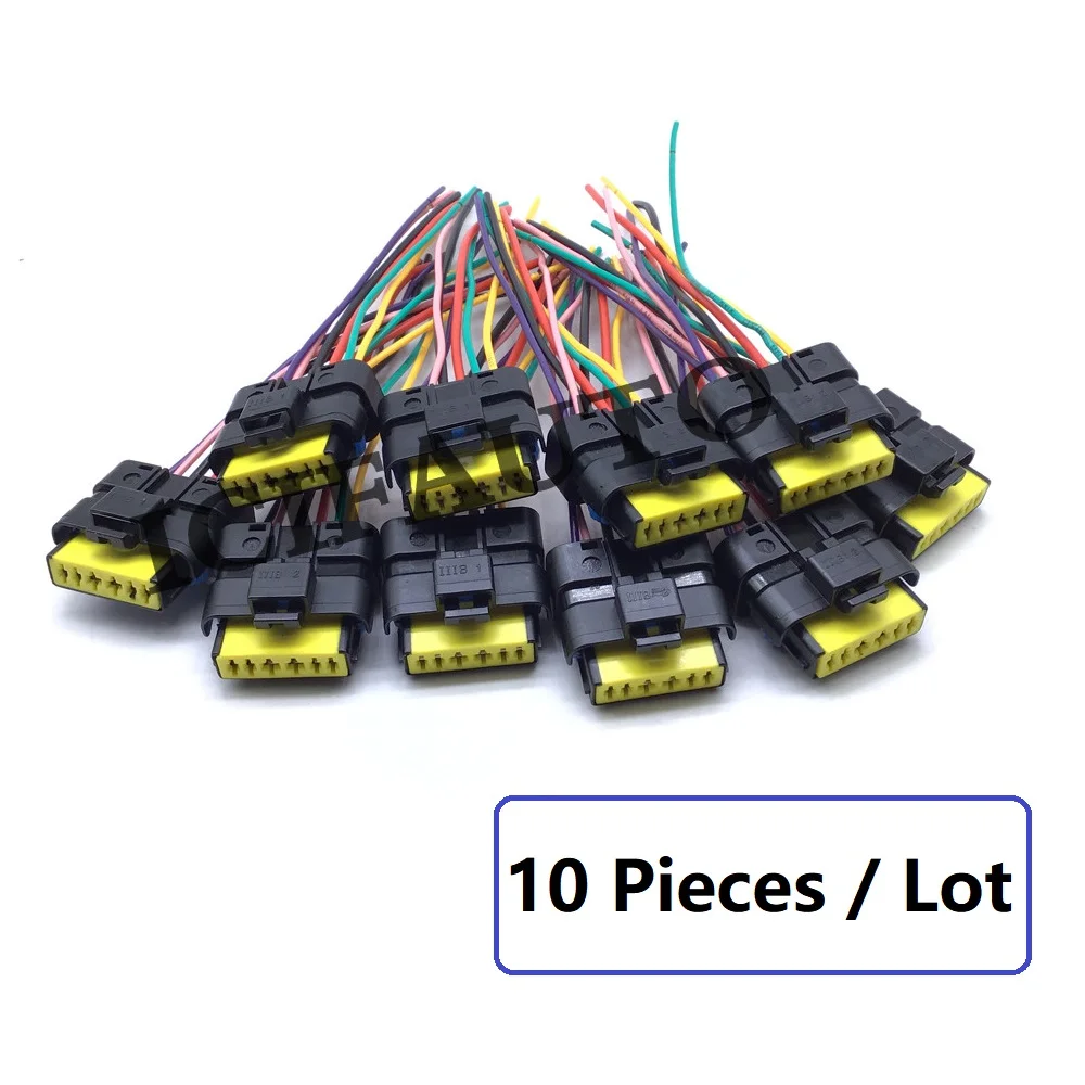 

10 x Connector Harness Plug of Rear Tail Light Wiring for Renault Clio Mk 3 plug pigtail