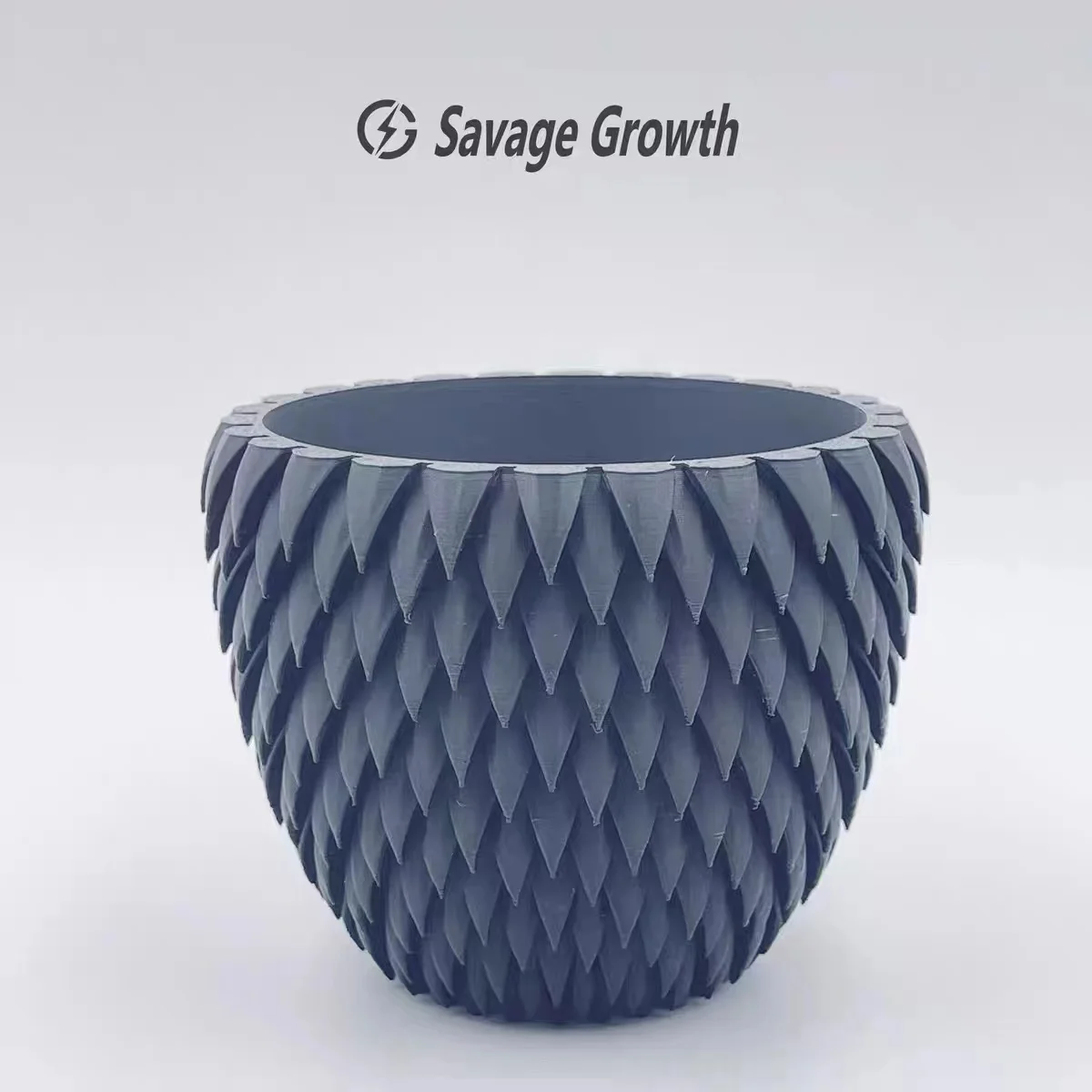 3D printed root flowerpot trendy plant agave ivory palace succulent flowerpot breathable and water-permeable breathing pot AH04