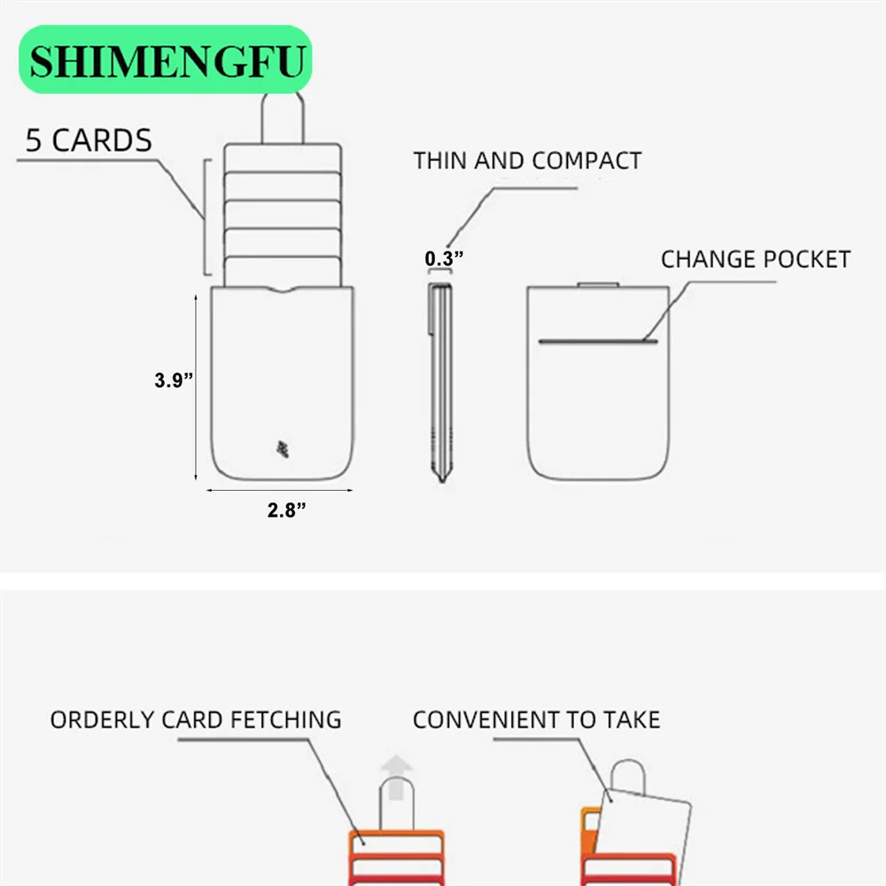 DAX V3 Da Thật Chính Hãng Da Slim Di Động Ngăn Đựng Thẻ Tín Dụng Chứng Minh Thư Bảo Vệ Gradient Nữ Ví Nam Đựng Danh Thiếp Tiền Ví