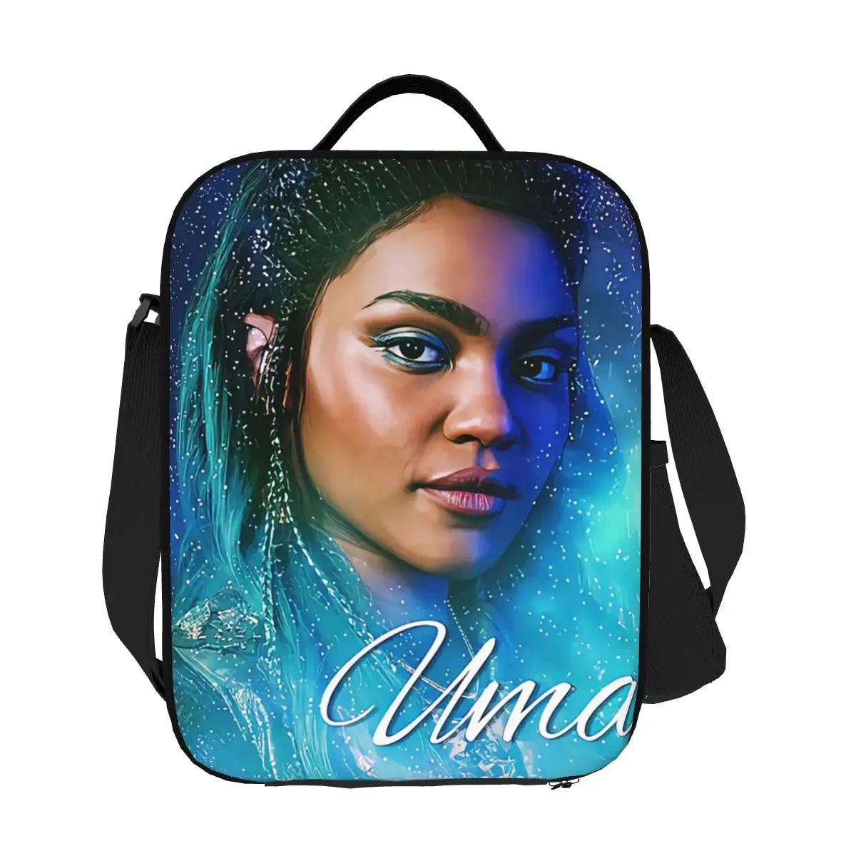 

Custom Uma Princess Portable Lunch Box Women Multifunction Descendants Cooler Thermal Food Insulated Lunch Bag Office Work