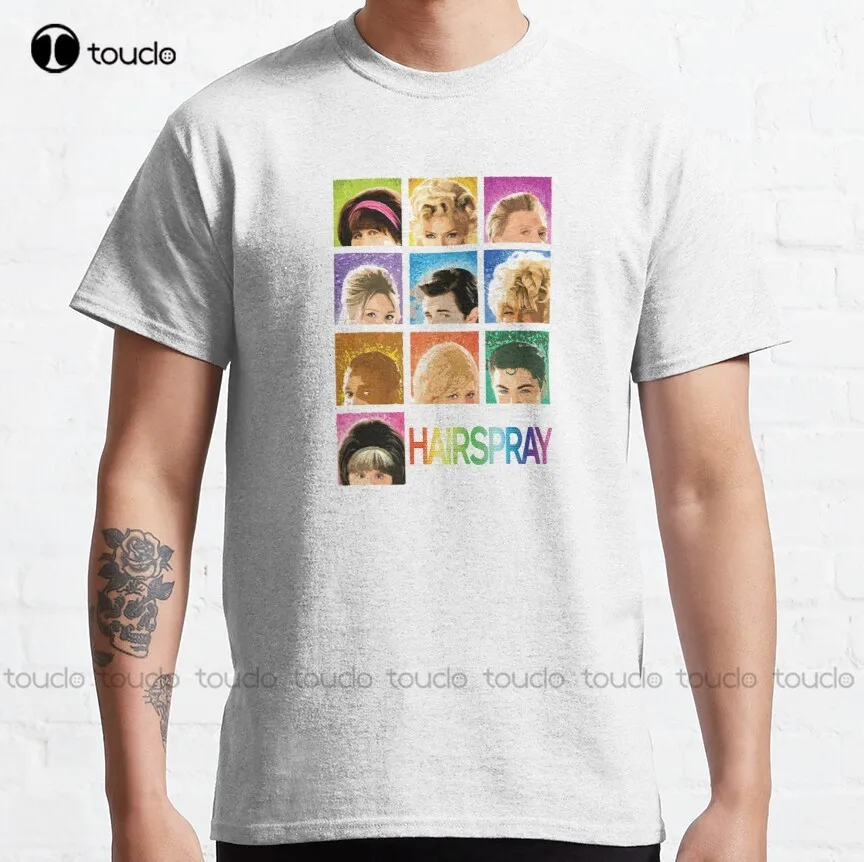 Hairspray Classic T-Shirt Men Shirts Fashion Custom Aldult Teen Unisex Digital Printing Tee Shirts Digital Printing Tee Shirts