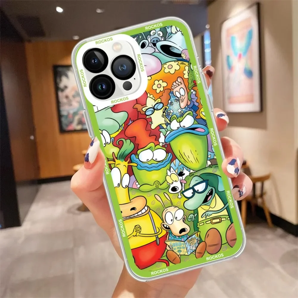 R-Rockos Modern Life Phone Case For iPhone 15 13 14 12 11 Pro Max X XR XS Max