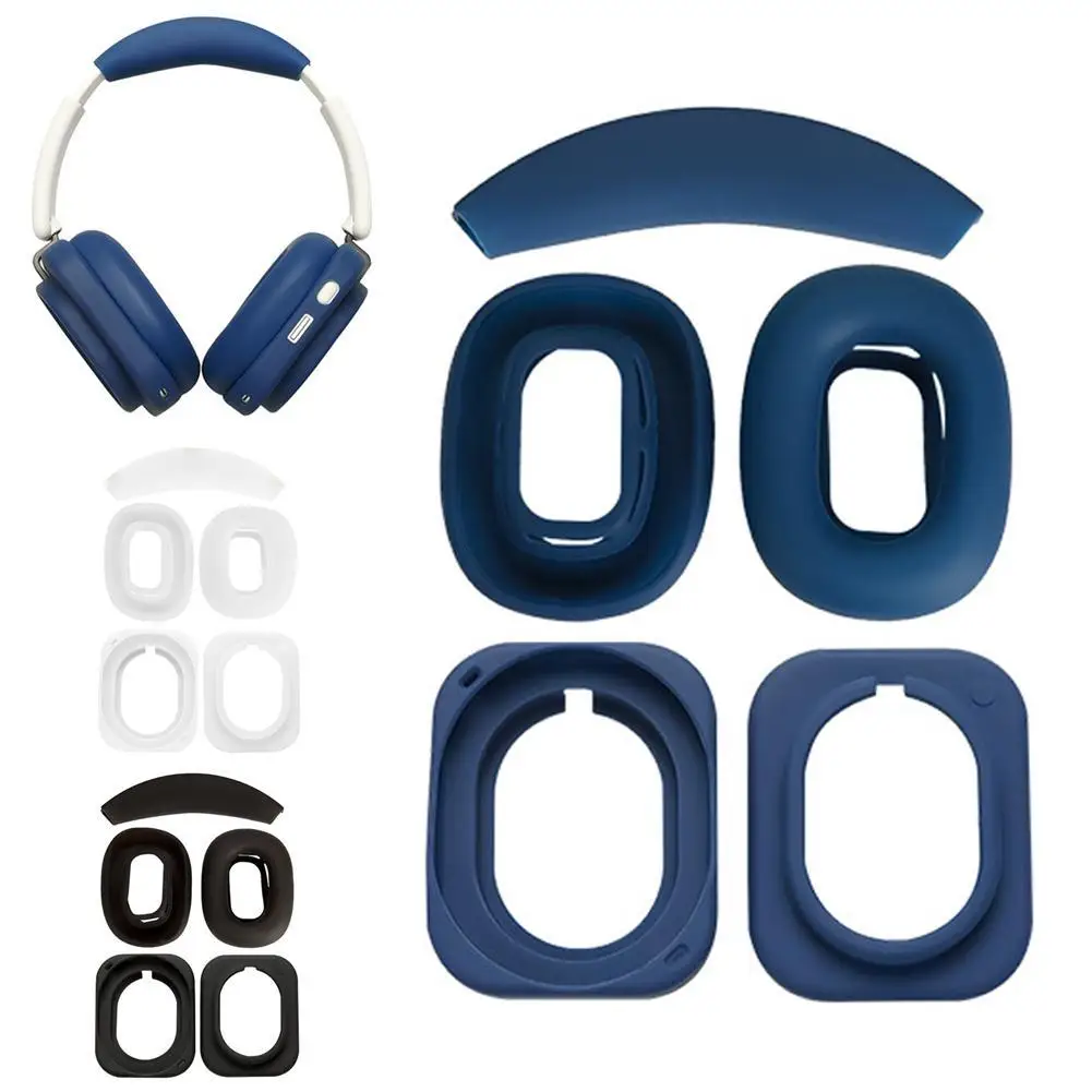 Almohadillas de repuesto para los oídos, carcasa y funda para diadema para auriculares NOTHING, almohadillas suaves para los oídos