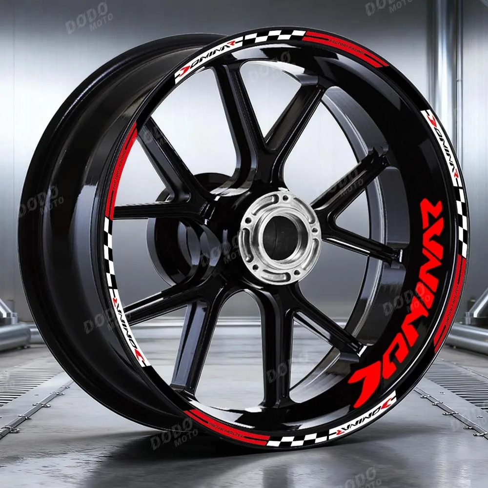 

17 inch Reflective Motorcycle Wheel Rim Sticker Stripe Wheel Decorative Decal Waterproof For Bajaj DOMINAR 400 250 Dominar 400