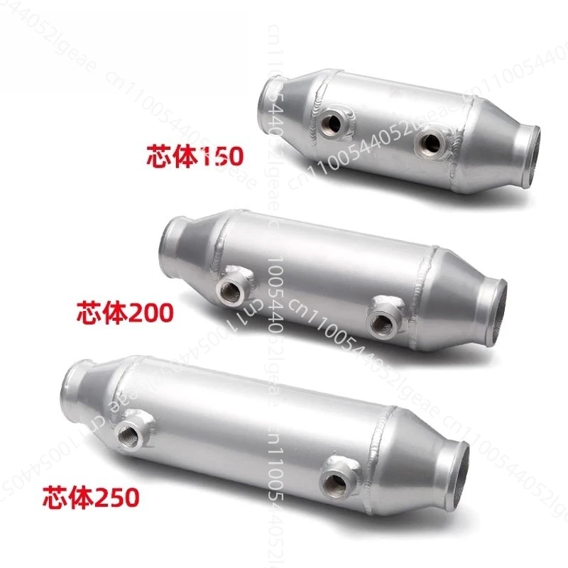 

Modified universal racing car aluminum water-cooled intercooler core body size 220X75X90MM 63MM inlet