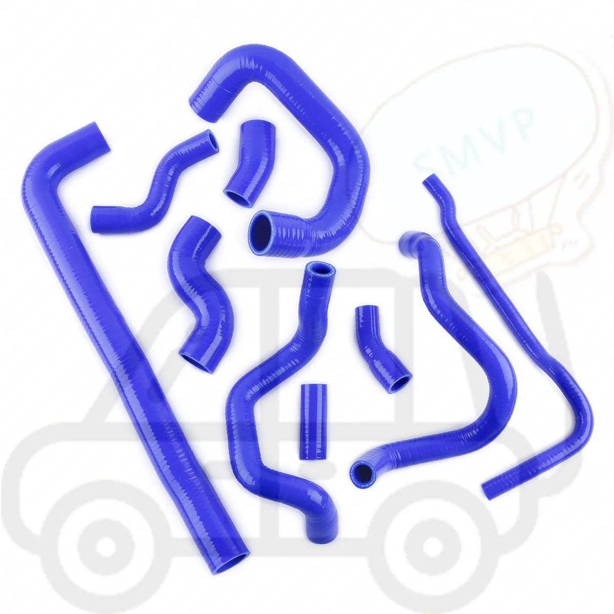 

FOR 2000-2006 BMW MINI One Cooper R50 R52 MK1 1.6 Tritec Engine Car Tools Silicone Radiator Coolant Hoses Tubes Pipes 3PLY 10PCS