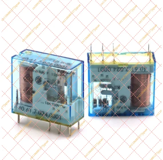 Power Relay 40.61.7.024.0001 24VDC 10A SPDT PCB Mount Electromagnetic Replacement