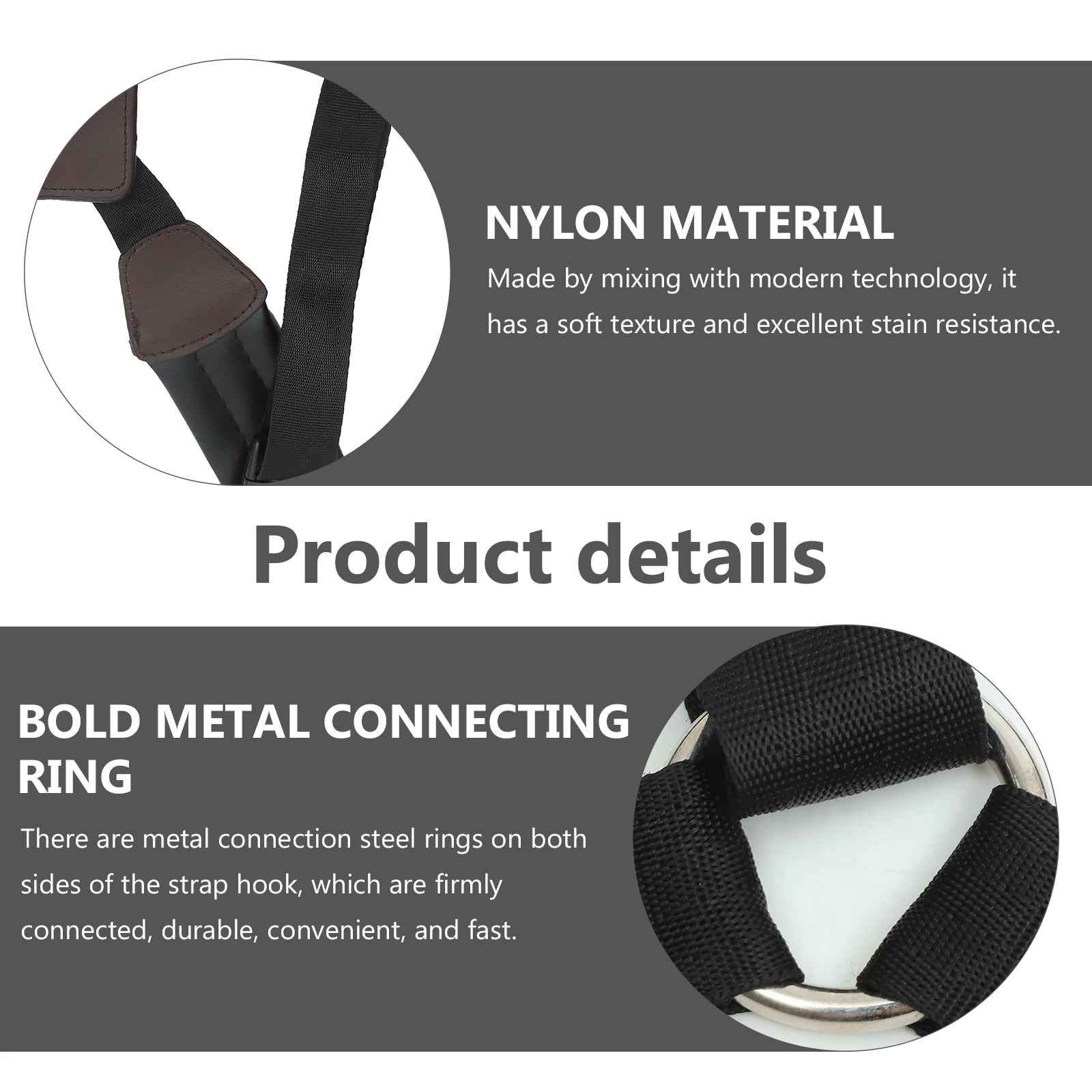 

Double Shoulder Sax Strap Saxophone Harness Adjustable for Alto Tenor Soprano Neck