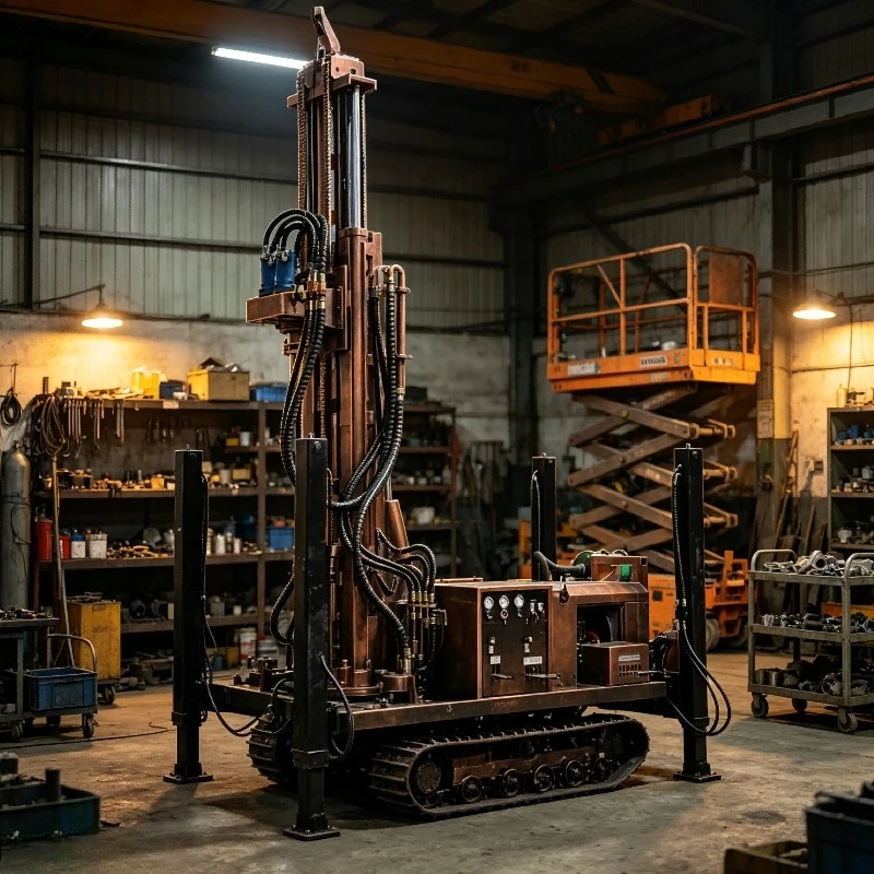 FOB Price Water Well Drilling Rig Strong Cross Terrain Adaptability Mountain Plantation Irrigation Wells Village Water Supply