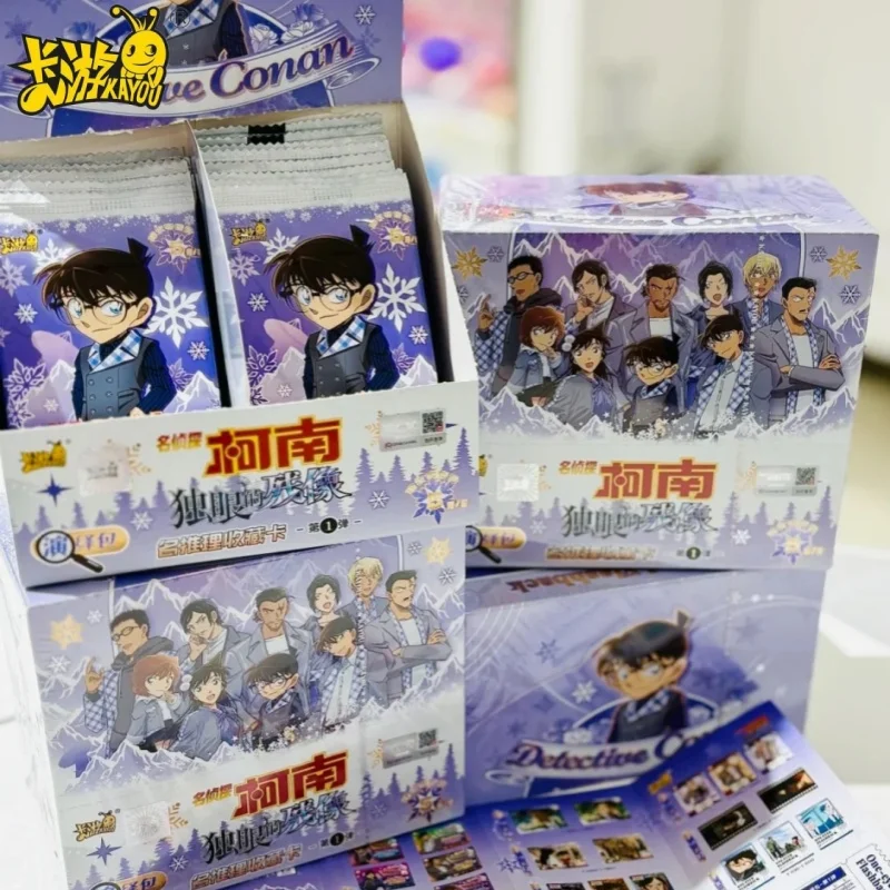 

Подлинная карта KAYOU Detective Conan, сборная упаковка, одноглазый после изображения, том 1, коллекция анимационных игр с героями мультфильмов, игрушки, подарки для детей