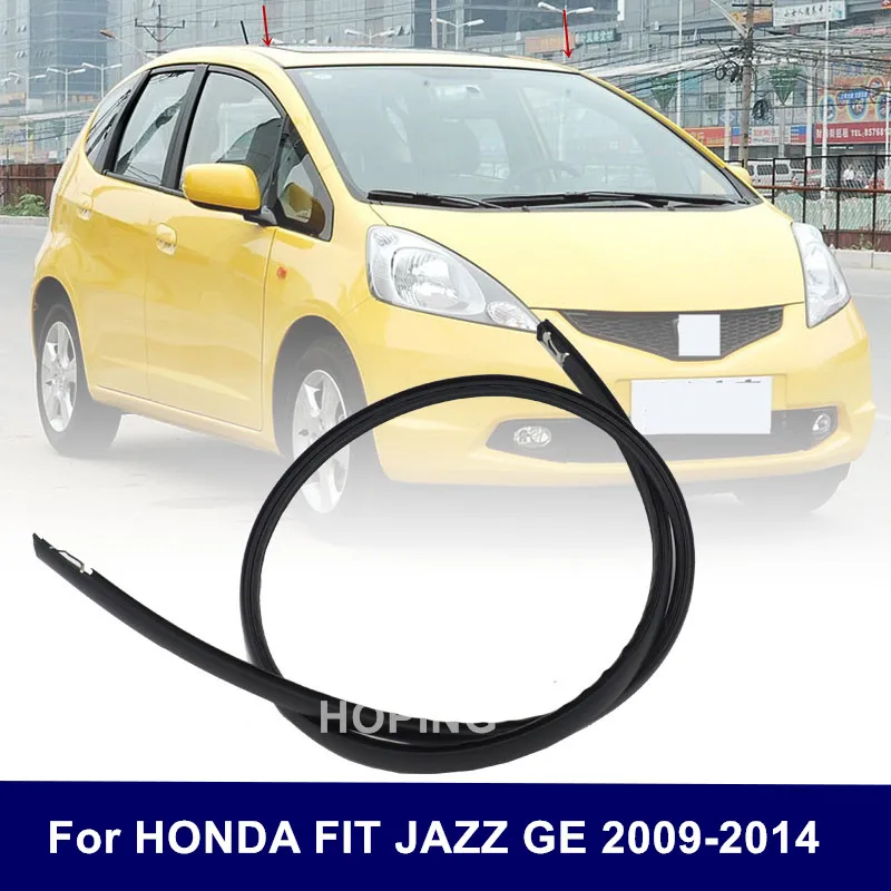 Auto Roof Drip Finish Moulding Rubber Seal Strip For HONDA FIT JAZZ GE 2009 2010 2011 2012 2013 2014 74316-TF0-003 74306-TF0-003