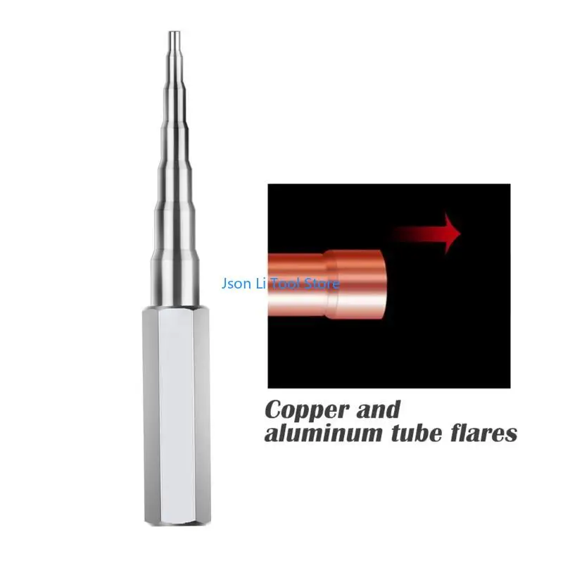 Y08d 5 in 1 ท่อขยายท่อขยายเครื่องมือเครื่องมือทำความเย็นมือสากล 3/16”, 1/4”, 5/16”, 3/8”, และ 5/8”