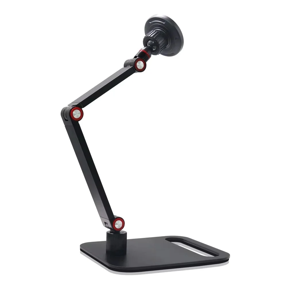 Portable Tablets Bracket Desktop Adjusting Magnetic Rotary Chasing Support Tablet Holder Bracket Pad Universal Phone Bracket