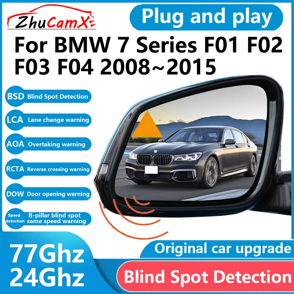 

for BMW 7 Series F01 F02 F03 F04 2008–2015 BSD Blind Spot Detection Sensor Radar Driving Warning Assistance System Plug and Play