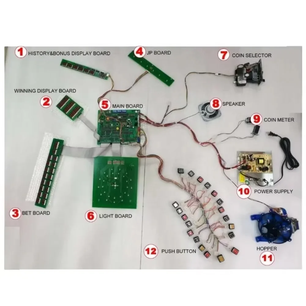 PHMaker Coin Operating Arcade Hot Rules Machine and Kist