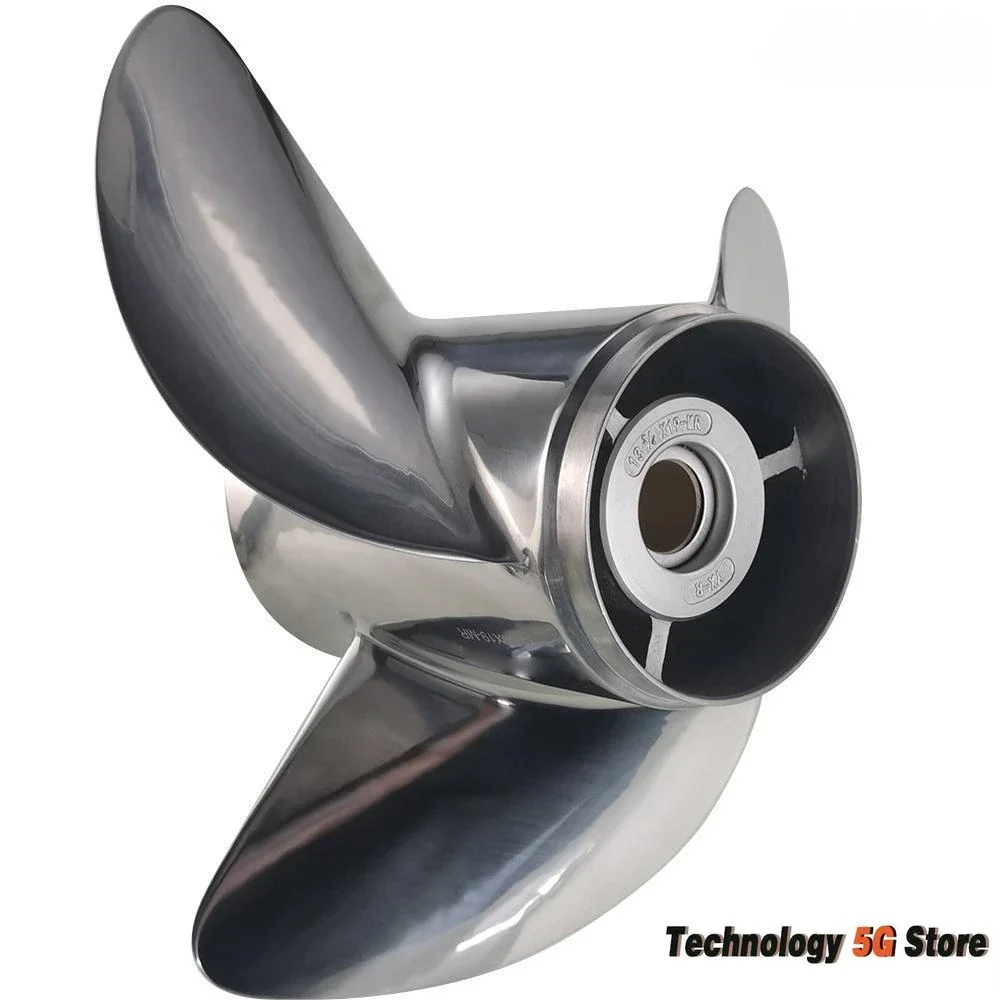 

Outboard Motor Stainless Steel Propeller for Yamaha 150-300HP 13 3/4X17-M 3/4X17-M 3/4X19-M 3/4X19-M 13 3/4X21-M 13 3/4X21-M