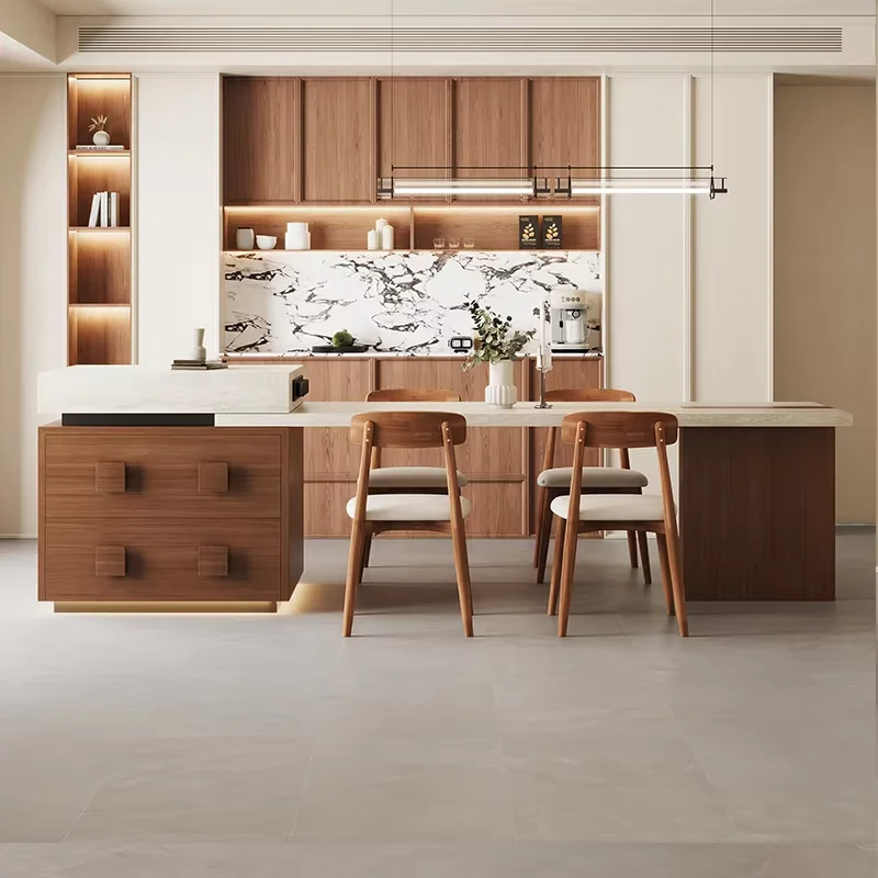 Party Event Dining Table Light Italian Storage Center Extensible Tables Kitchen Modern Luxury Mesas De Comedor Home Furniture