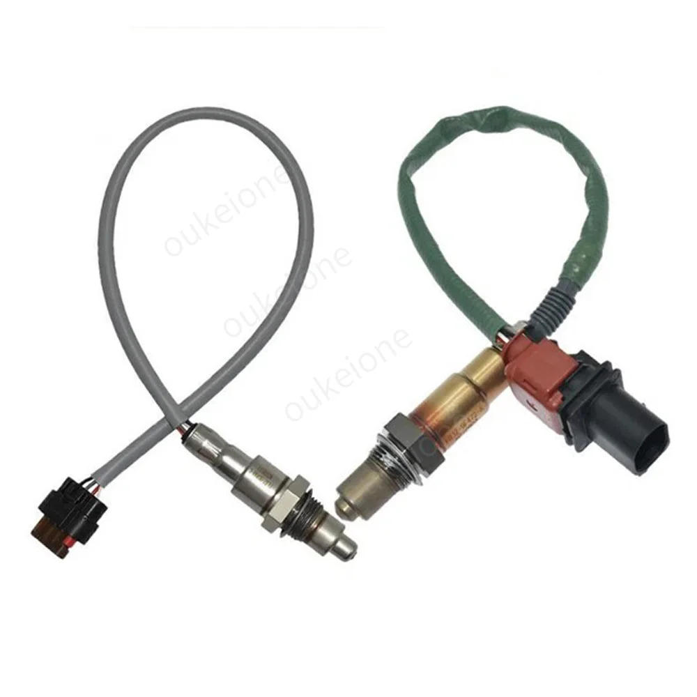 2pcs For 2015-2020 Ford Edge 2.0L 2016-2019 Explorer 2.3L Oxygen O2 Sensor Upstream Downstream 234-5173 234-8039 Car Parts