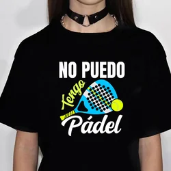 Padel t shirt women comic anime t-shirts female anime comic funny clothes