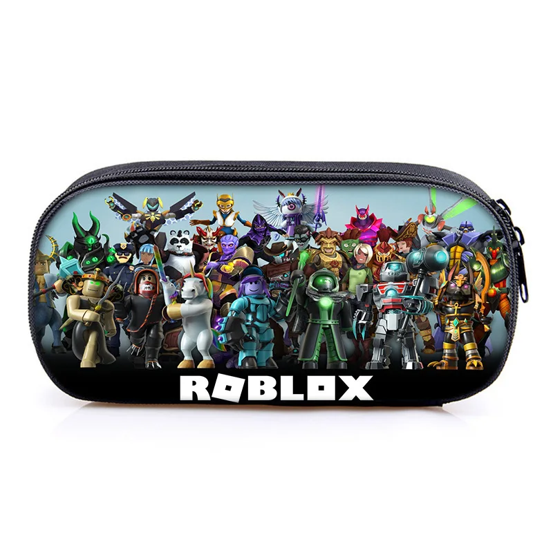 

Robloxs Primary School Pencil Bag Pencil Case Stationery Box Anime Kawaii School Bag Mochila Decorative Product