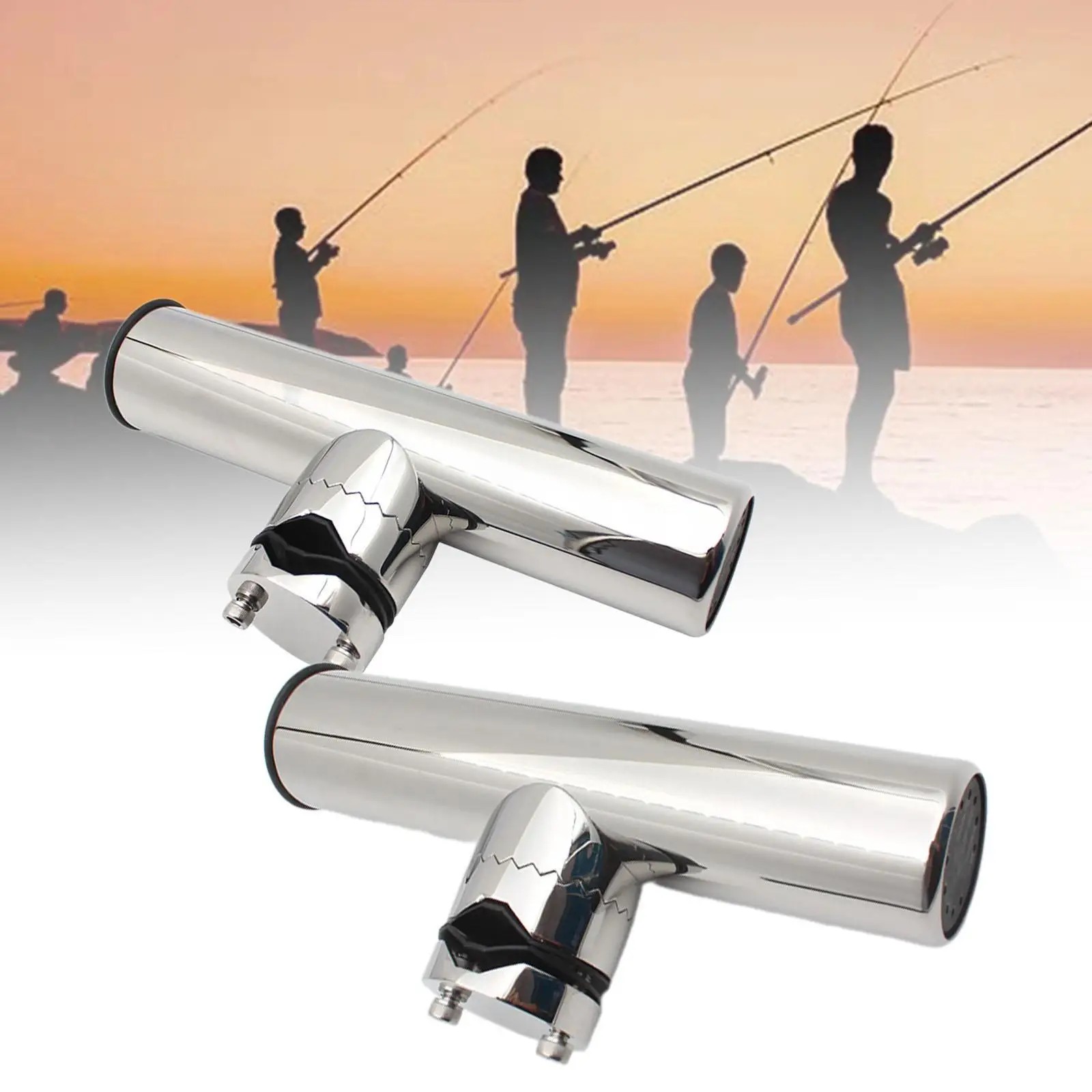 Fishing Rod Holder Stainless Steel Fishing Kayak Heavy Duty Easy Install Boat