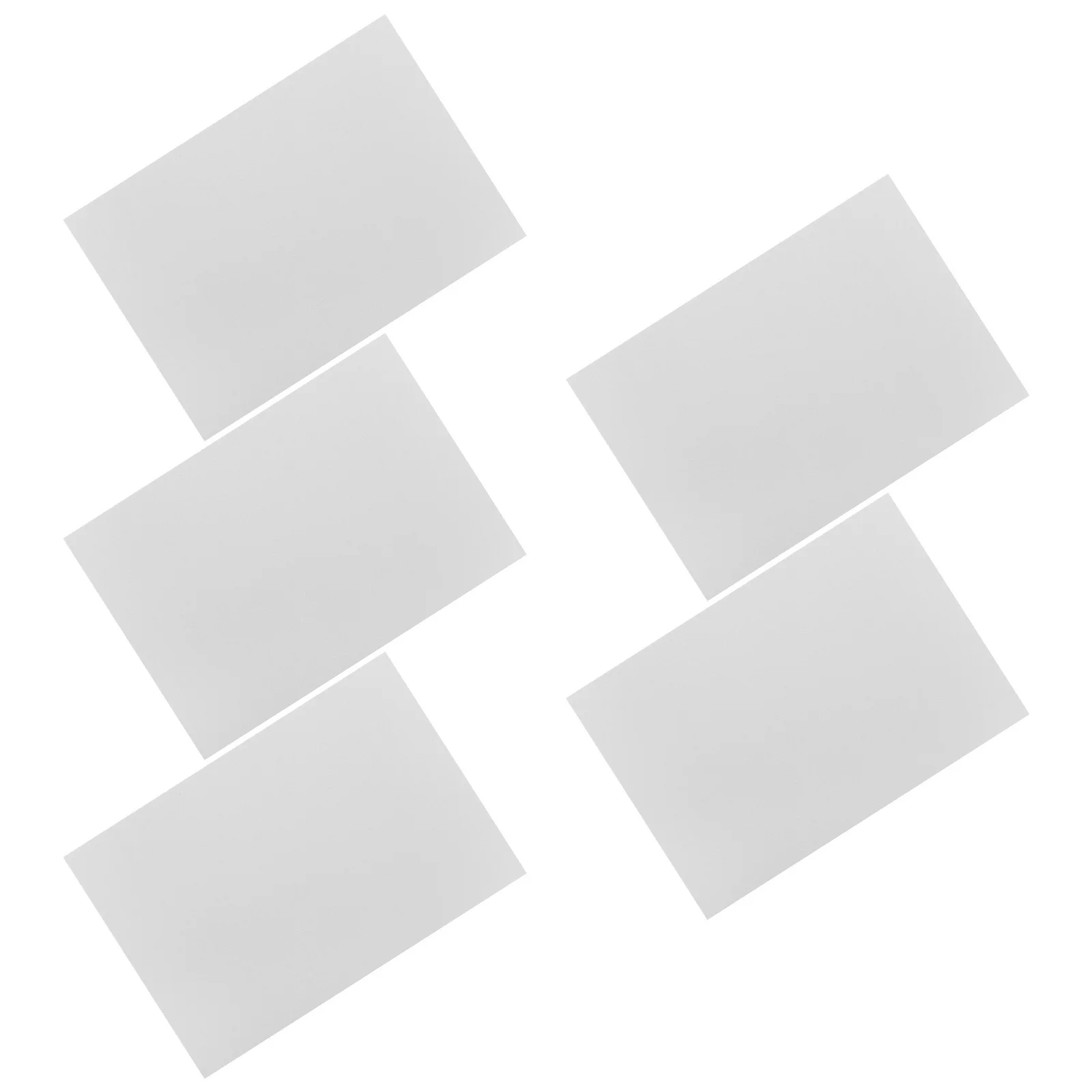 

5pcs Night Shrink Film Sheets White Printable Shrinkable Plastic For Diy Craft Kids Art Brooch Pendant Outdoor