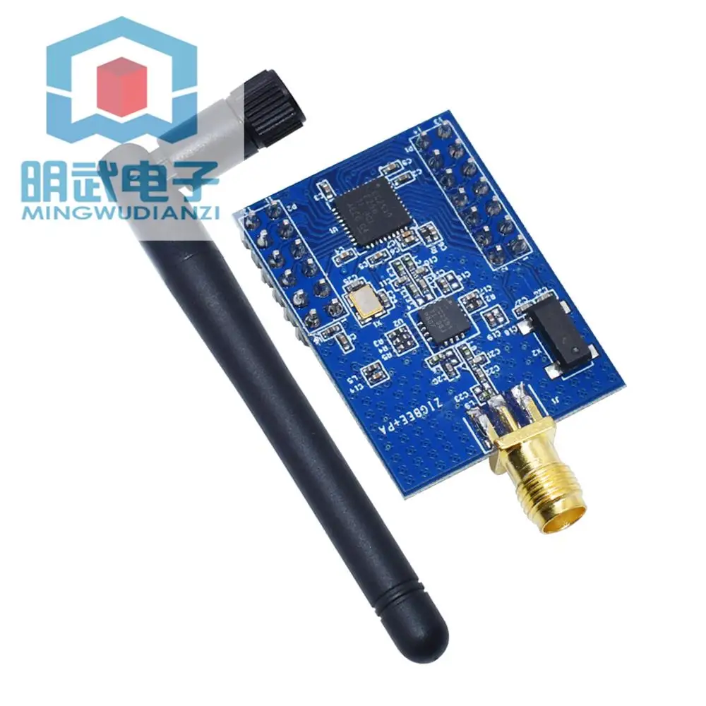 Модуль ZigBee, беспроводная плата усилителя мощности PA, антенна SMA, CC2530+CC2591, оборудование для IoT