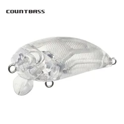 Countbass 10Pcs Magnet System Blank Hard Lures 50mm/2