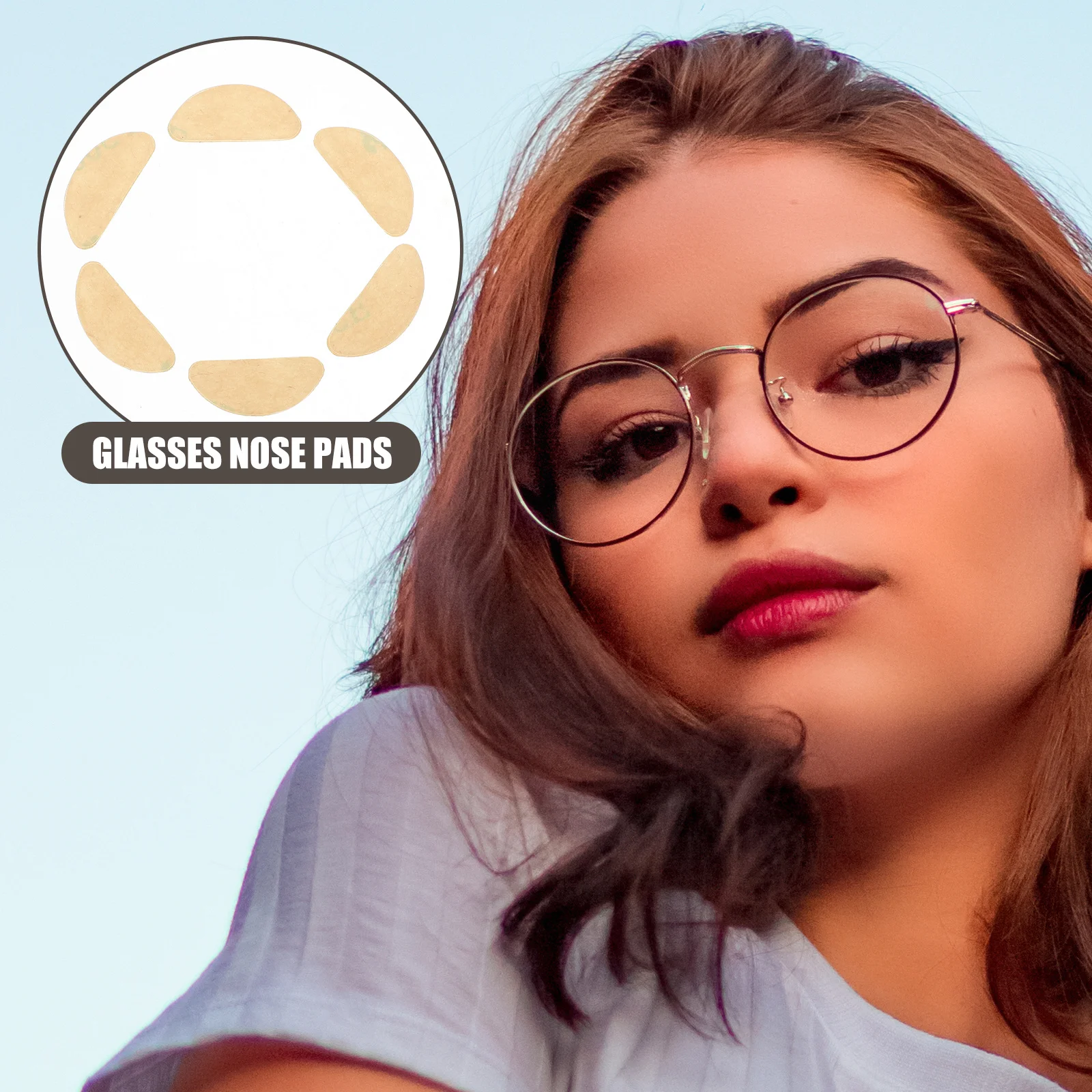 18Pairs النظارات مخدات أنف للنظارة المضادة للانزلاق وسائد مريحة للنظارات استبدال منصات السيليكون دائم المضادة للانزلاق الأنف #2