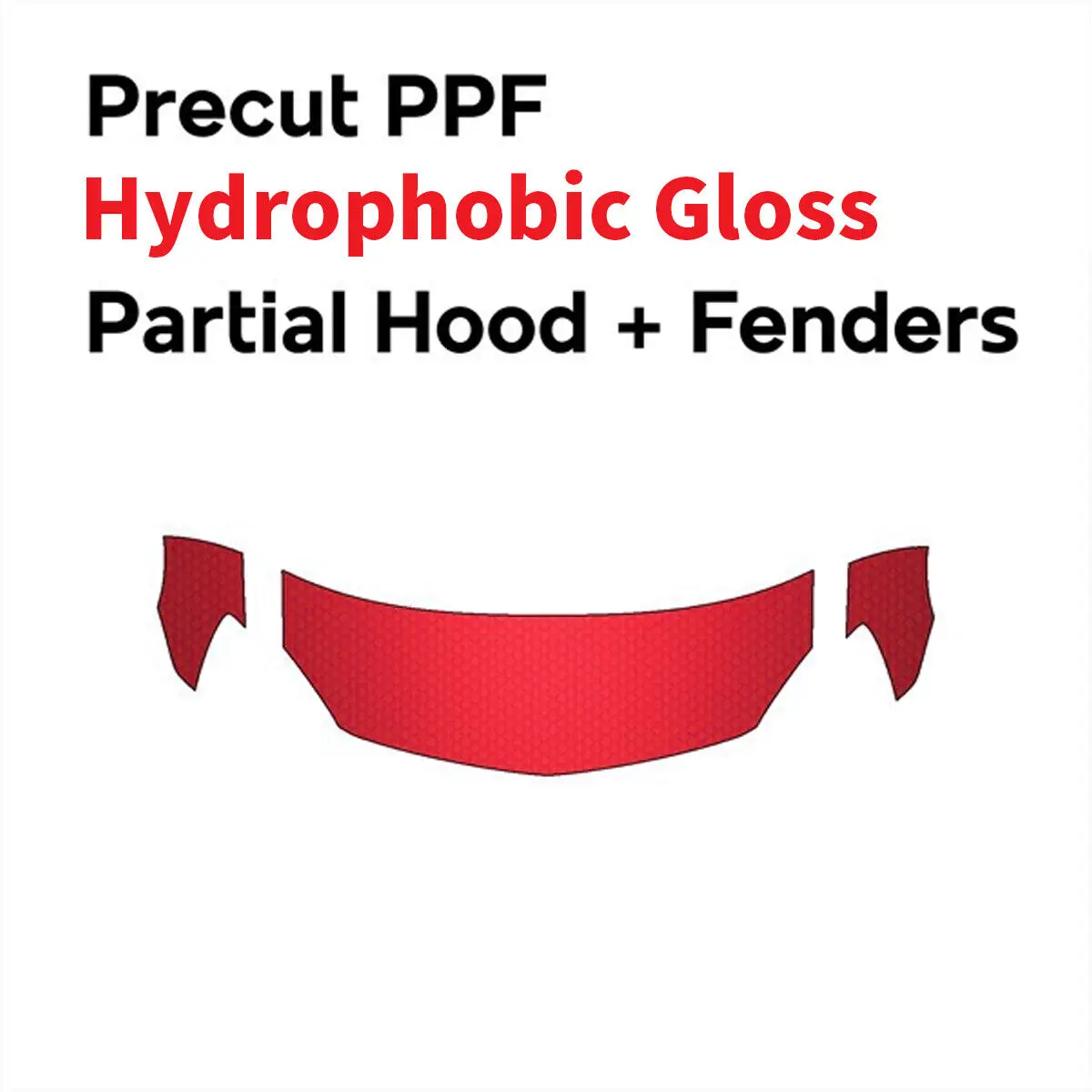 

Partial Hood Fenders Mirrors PreCut PPF Paint Protection Film Clear Bra for Mercedes Benz SLK55 AMG 2012-2016