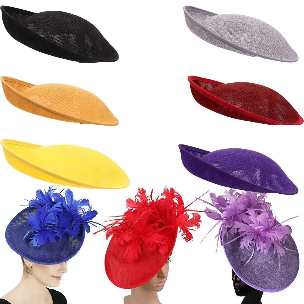 Wedding Party Show Hats Bride Headdress DIY French hat Hair Accessories Formal Dress Millinery Cocktail Headwear Women Ladies