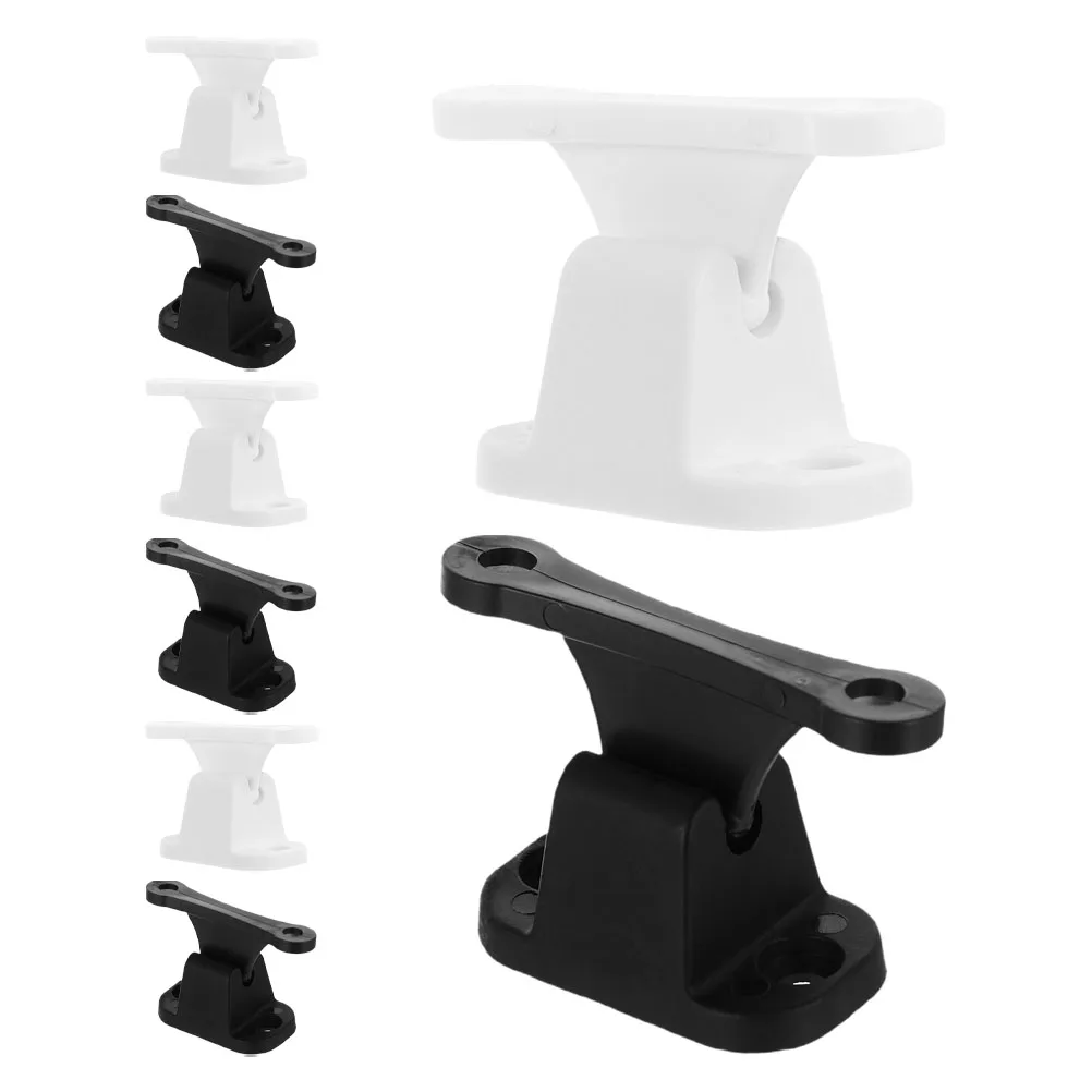 

8pcs Camper Door Suction Accessories T Shaped Holder Catch Latch Rv Trailer Plastic Durable Construction Secure Positioning Easy