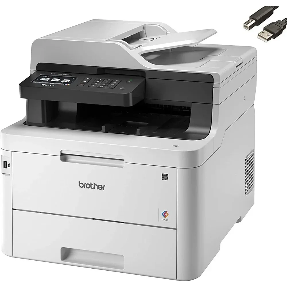 for MFC-L3770CDW Wireless Color All-in-One Laser Printer, Auto 2-Sided Printing, 3.7 Inch Color Touchscreen, Print Scan Copy