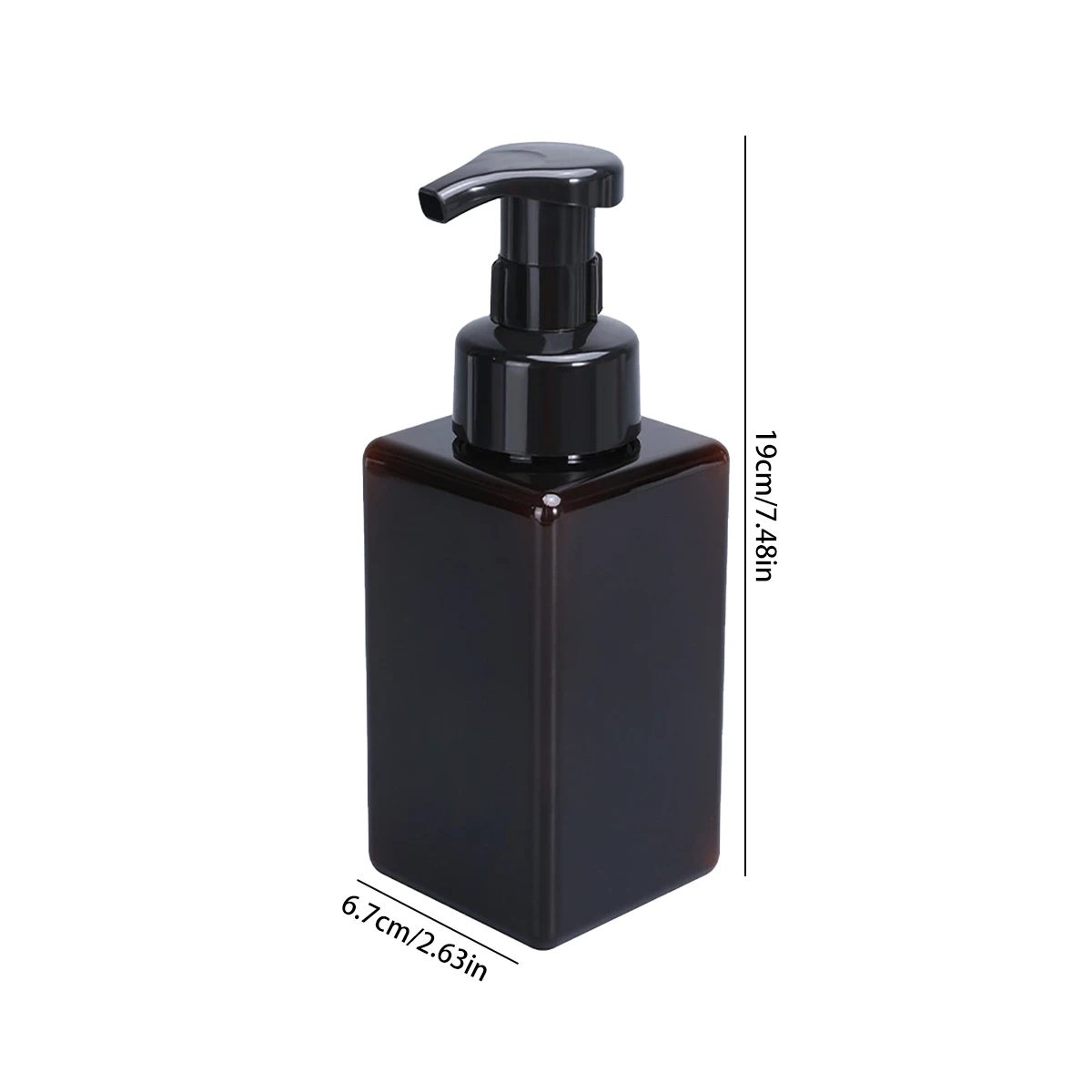 450 مللي موزع الصابون الرغوي كونترتوب المطبخ أطباق صابون اليد حاوية سائلة زجاجة فارغة زجاجة رغوة إعادة الملء