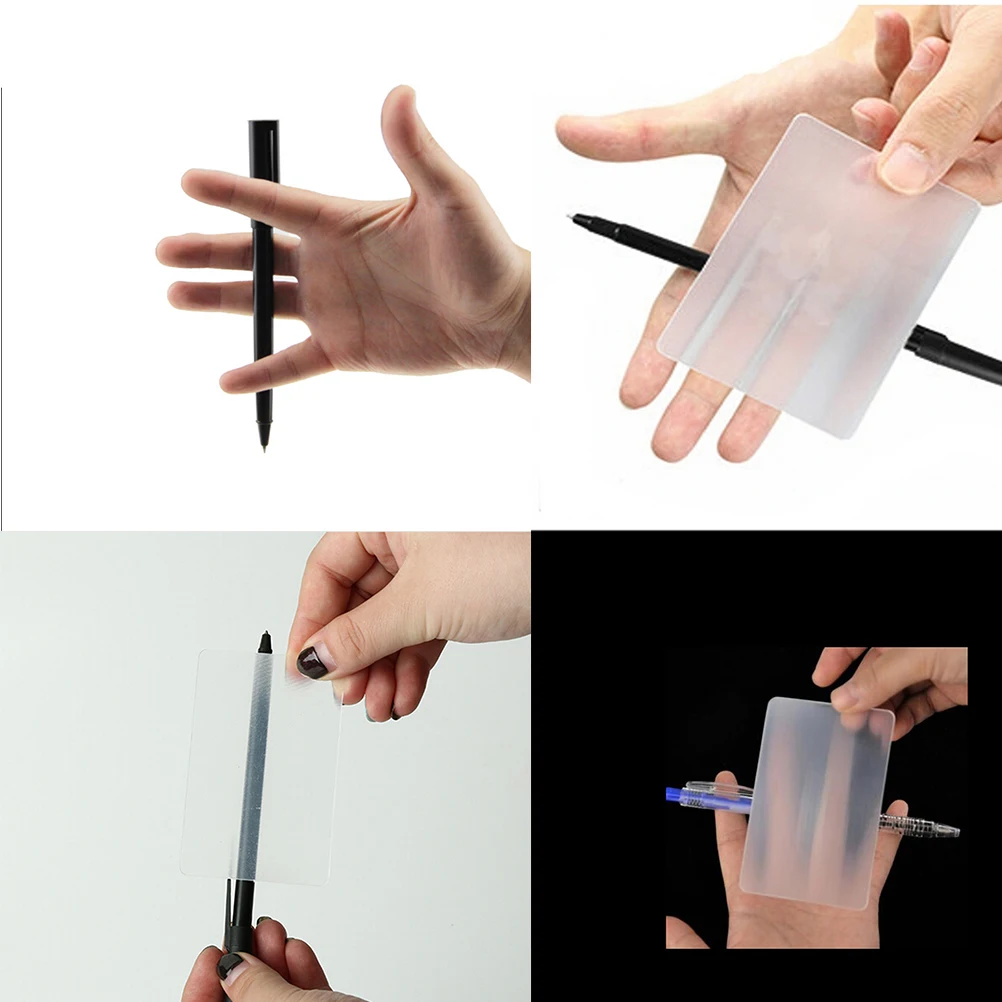 Hot Sale Card Magic Perspective Distortions Distorted Visual Magic Tricks Set Close Up Street Magic Toys For Children