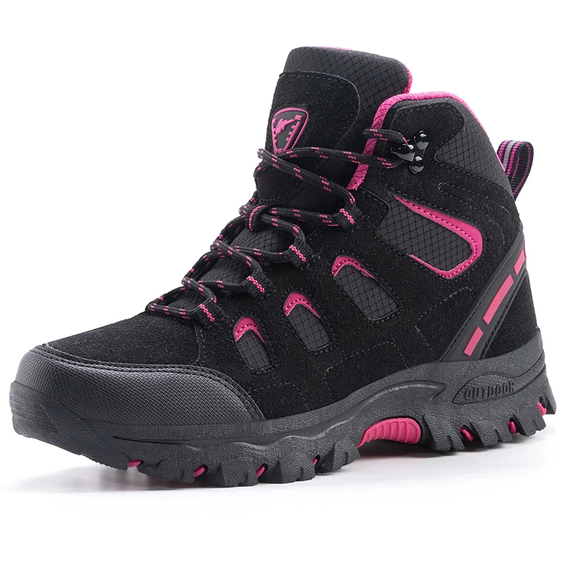 

Women's Waterproof Hiking Shoes Outdoor Trekking Camping Trail Boots Non-slip Durable Mountain Climbing Shoes Women Ankle Boots
