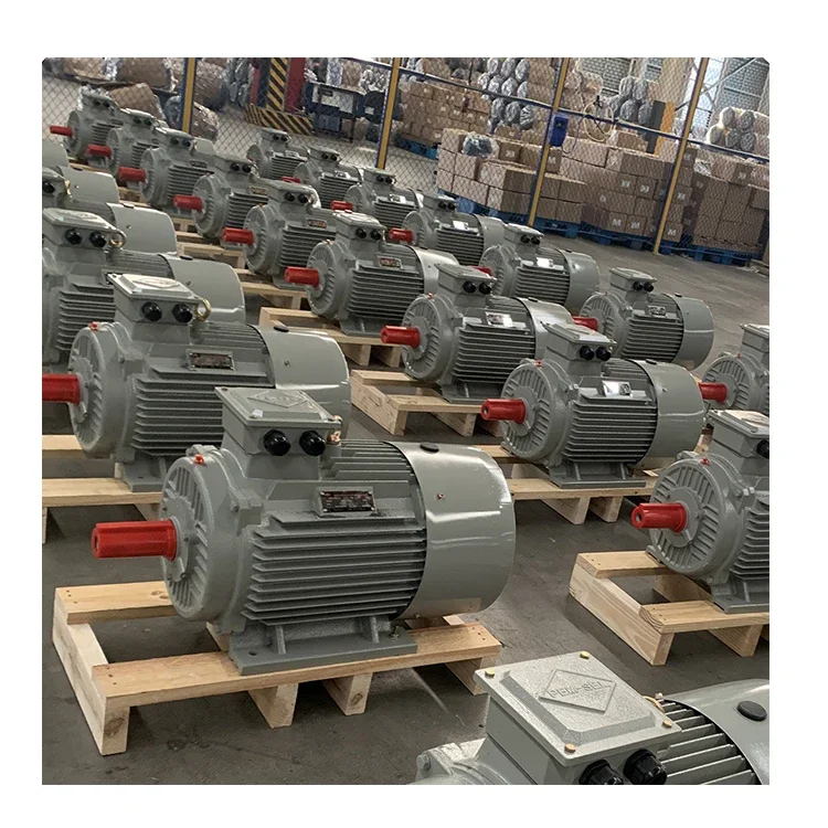 slip ring low voltage motor three-phase induction motor cast iron machine equipment YE3-20012-2P-37KW(60HP)