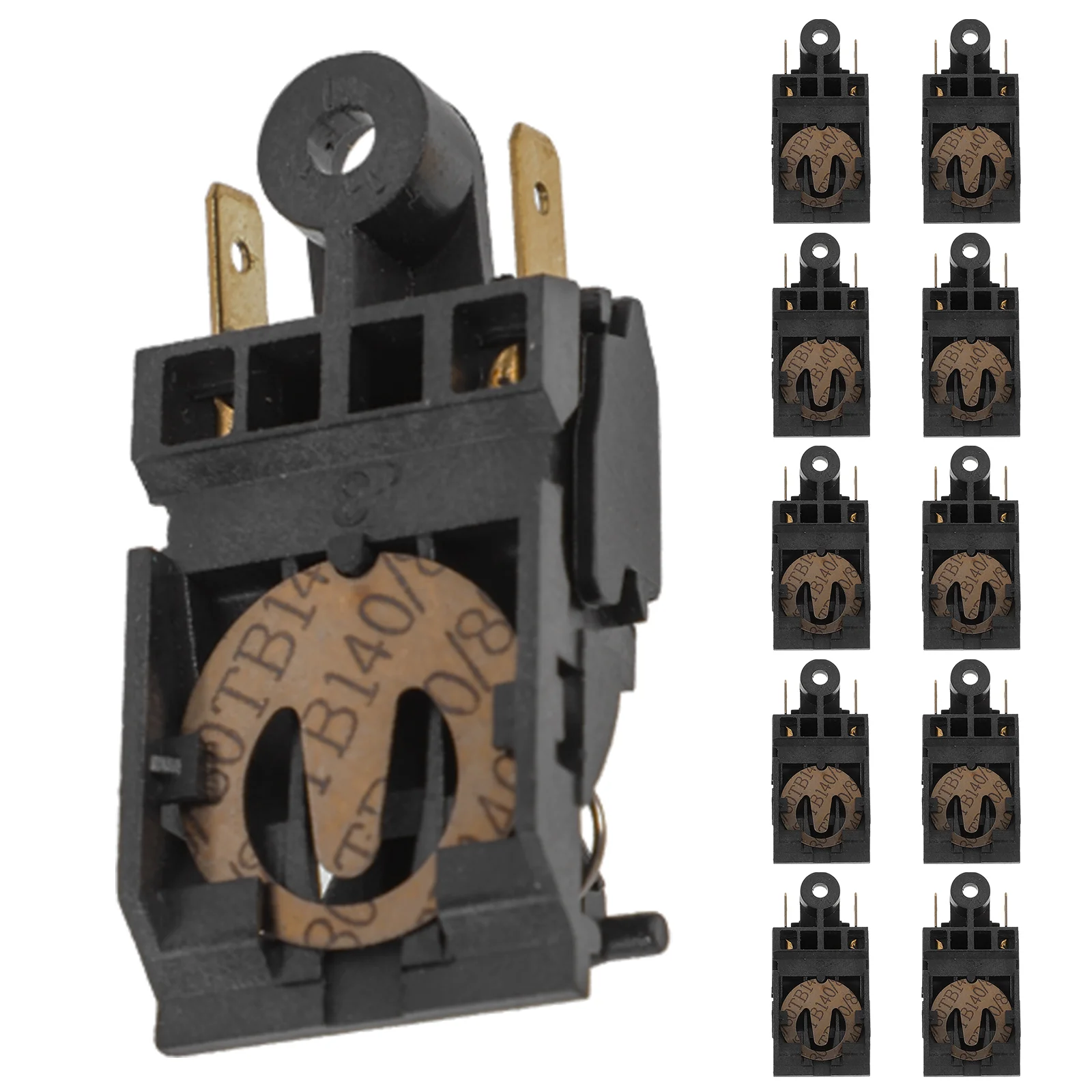 

10 Pcs Kettle Switch Control Thermal Para Electric Thermostat Temperature Copper Baby Plugs