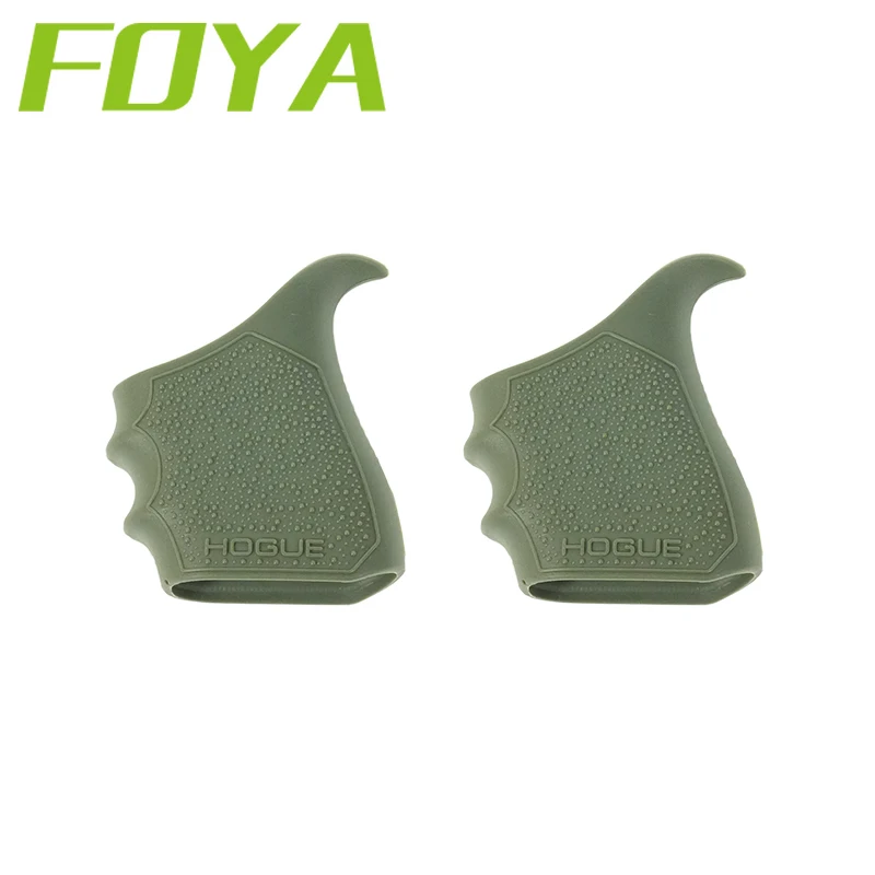 1Pcs 2Pcs Handgun Handle Universal Anti Slip Cover Tactical Rubber Grip Cover For Glock G17 18 19 Gun Handle Protect Accessories