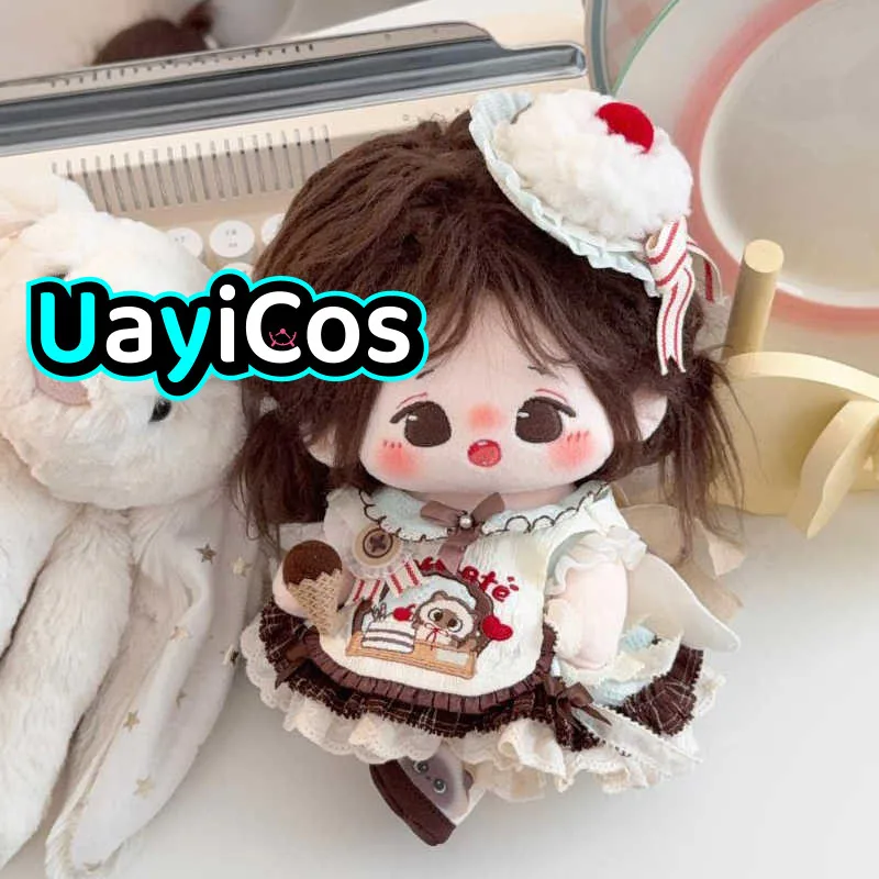

Doll Clothes 20cm Lolita Retro Lovely Hat Dress Apron Cat Shoes Clothing Costume Suit Doll Accessories Anime Game Toy Kids Gifts