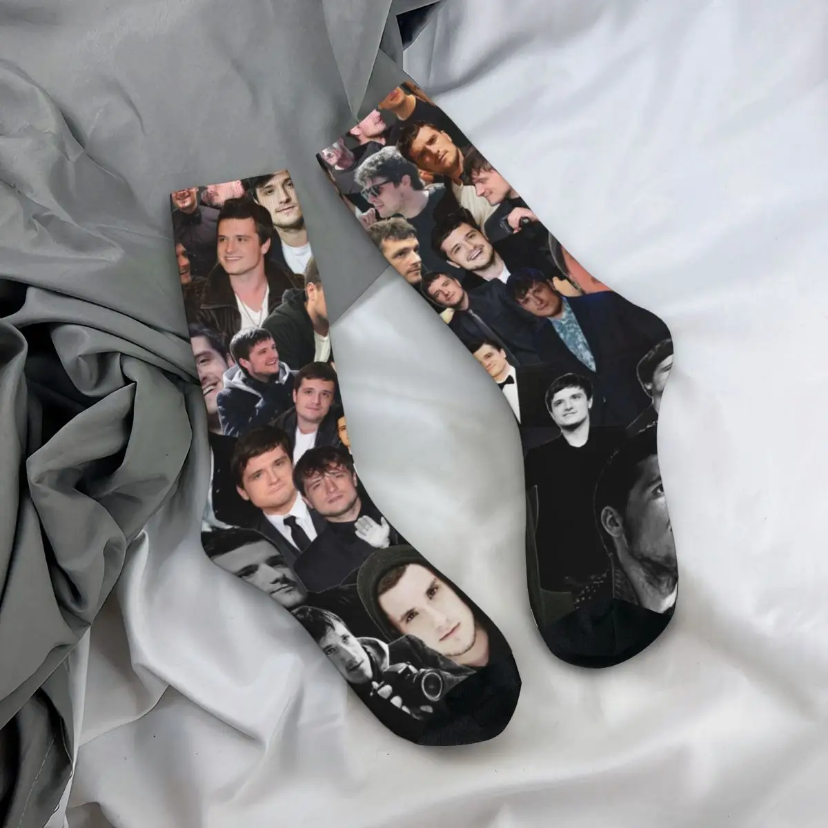 Josh Hutcherson Socks Men Women Casual Movie TV Actor Socks Harajuku Spring Summer Autumn Winter Socks Gifts